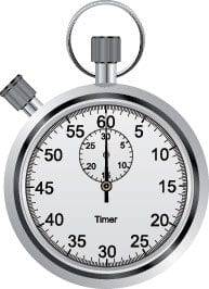 Countdown als Hilfe beim Artikel schreiben Countdown